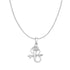 Silver 925 Flute Ganesha Pendant With Chain