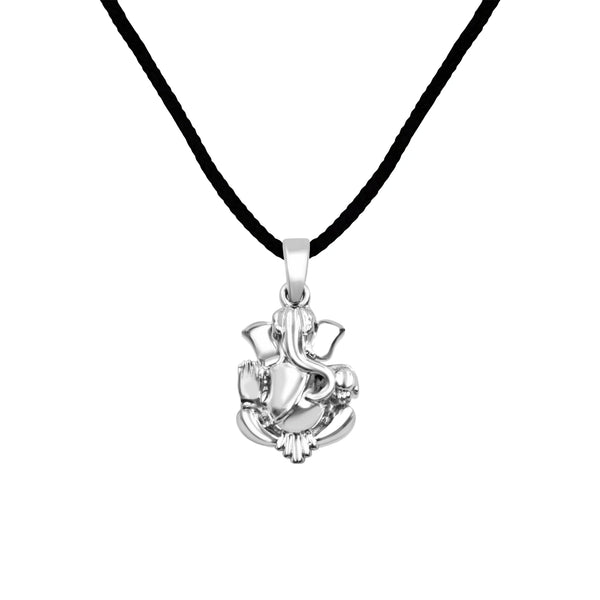 Zarkan 925 Silver Ganesha Idol Pendant