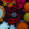 Zarkan Swastik Pure Silver Elegant Rakhi With Roli Chawal