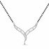 Zarkan 925 Silver Crown Mangalsutra
