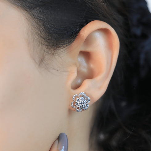 Zarkan Bliss In Nature Silver Studs
