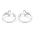Zarkan The Belle Butterfly Silver Toe Rings